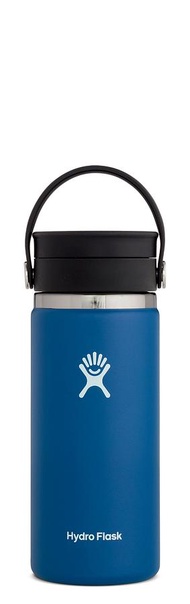 Hydro Flask 16oz旋轉咖啡蓋保溫鋼瓶/ 鈷藍色