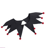 sweety Christmas Clown Costume Collar Detachable Collar Jester Neckpiece For Cocktails