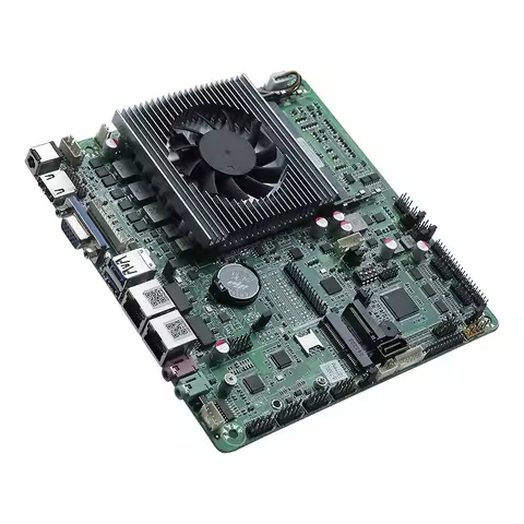 Mini Industrial Motherboard 6th and 7th Gen ITX PC with Dual LAN i3 i5 i7 CPU for Industrial Compute