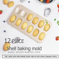 Cake Pan Madeleine Tray Tin Mold Madeleine Cookie Pans Baking Tray Mini Cake Mould Biscuit Pan Kitchen Baking_SHIRO
