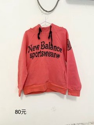 New Balance 女童 男童 厚磅 連帽衛衣 上衣