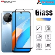 Tempered Glass INFINIX NOTE 12 (2023) Full Cover Protector Handphone