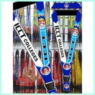 ⊝ ∎ ICCT COLLEGES- id lace lanyard - id sling lanyards - onhand - cod