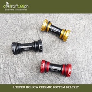 CS168ph Litepro Hollow Ceramic Bottom Bracket Bicycle Parts &amp; Accessories
