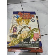 Seven Deadly sins comic removed
