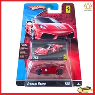 [VINTAGE] Hot Wheels Ferrari FXX hotwheels 2009 Ferrari Racer 6/24 Metallic Red Diecast Car Collecti