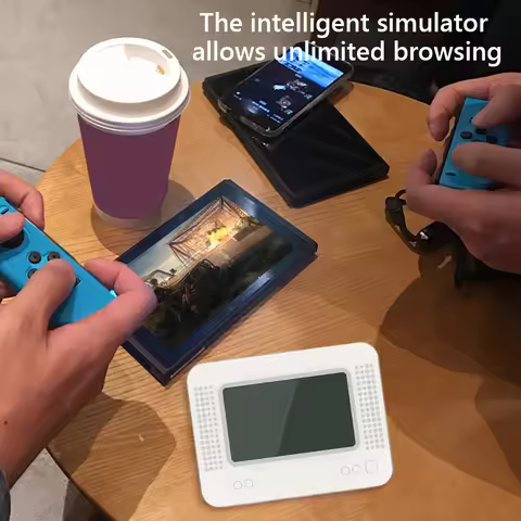 Universal Intelligent Simulator For Allmiibo Chargeable Smart Emulator Bluetooth-Compatible for Swit