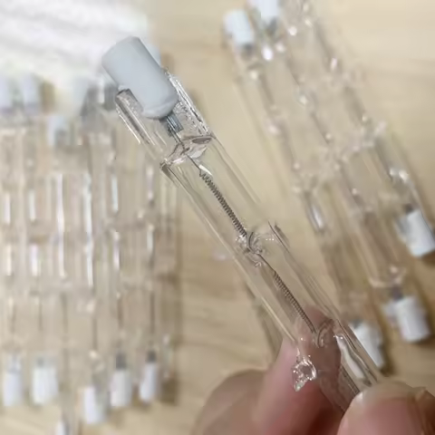 1/2PCS R7S J118 LED Glass Tube COB Light Bulb High Power Corn Lamp Replace Halogen Light 100W 200W 3
