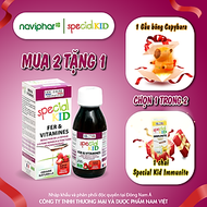 SPECIAL KID FER & VITAMINES - Siro Bổ sung sắt và các vitamin C, B2, B9, B12 - Giúp giảm thiếu máu d