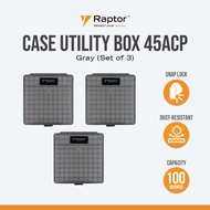 Raptor Case Utility Box 45acp for Tactical Gear (Set of 3) | Raptor PH Tool Box Set