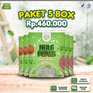 Paket 5 Box Nutriflakes - Sereal Umbi Garut Obat Asam Lambung Gerd