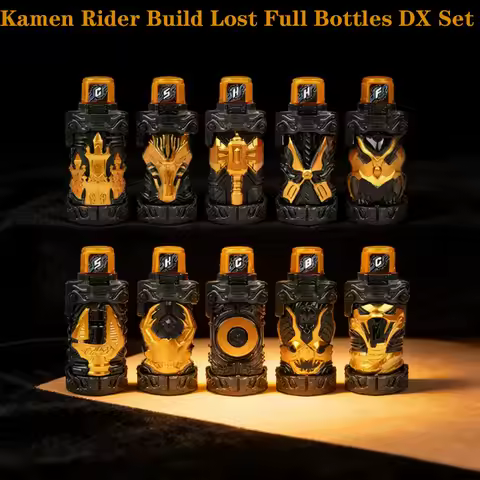Kamen Rider Build Lost Full Bottles DX Set Zebra Owl Compatible with Build Driver Rare Collectors Ro