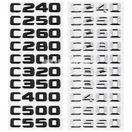 台灣現貨賓士Benz C250 C260 C300 C320 C350 C400 C500 C550金屬字母數字車貼排