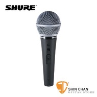 麥克風 ► SHURE SM48S-LC 演講專用 動圈式麥克風 有開關【SM-48S/Cardioid Dynamic Vocal Microphone】