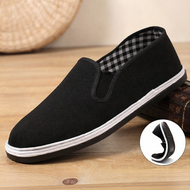 JIFANPAUL | Comfortable Slip-On Mens Canvas Shoes for Seniors