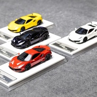 Flame 1: 64 Leap Horse 488 Pista Static Resin Car Model Collection Ornaments