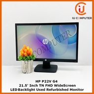 HP P22V G4 21.5 INCH TN FHD LED BACKLIT WIDESCREEN USED REFURBISHED MONITOR
