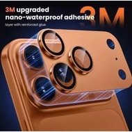 Lens Protector 3D iphone 17 promax iphone 17 pro Full cover Camera Glass Color Camera Protector