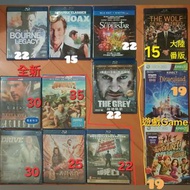 XBOX360遊戲碟, Xbox 360 Games disks, , Xbox one disk, Disney迪士尼大冒險, Kinect Adventures.  英語電影Blu ray dis