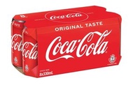 可口可樂 - 罐裝可口可樂汽水 (330ml) x 8罐