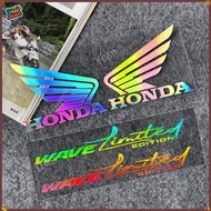 HONDA WAVE Emblem Sticker Suitable for Wave 110 Wave 125 Wave Alpha Wave RSX Wave 110i /125i Motorcy