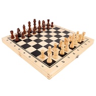 Chess Magnetic chess set folding chessboard beginners children black and white chess pieces solid wood chess papers doub