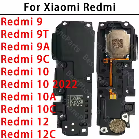 Loudspeaker For Xiaomi Redmi 9 9T 9C 9A 10 2022 10A 10C 12 12C Redmi9 Redmi10 Redmi12 Loud Speaker B