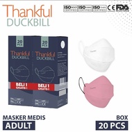 Masker Medis Thankful Duckbill ADULT 4 Ply 4 D