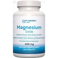 400mg[]Supplement–OxideforImmuneSupport,Recovery,LegCrampsandRelaxation120Tablets DK0Q