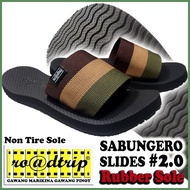 Roadtrip Sabungero Slides 2.0 - Marikina made Rasta, Reggae outdoor slides for men, Slides for