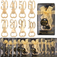 Birthday Bottle Opener, Perfect For 15th, 18th, 21st, 30th, 40th, 50th, 55th, 60th, 65th, 70th, 75th