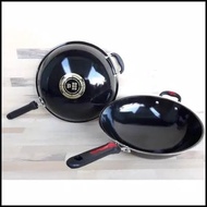 [Handle] Enamel Frying Pan 34CM Non-Stick Frying Pan