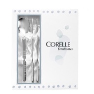 [10P]Corelle Coordinates Hand Craft Sanding Cutlery Set, Korean Chopsticks and Spoons