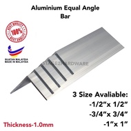 Aluminium Equal Angle Bar / Aluminium Corner L Shape / L Corner / Besi L Aluminium / Besi Angle L