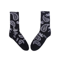 308 ABSLTUNSCRD - CREW SOCK PAYYSLEY TAG - BLACK