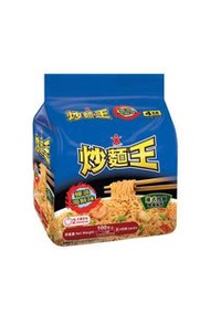公仔炒麵王蠔油海鮮味四包裝