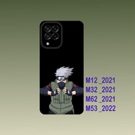 HP Samsung M12 / Samsung M32 / Samsung M62 / Samsung M53 Case - Cool Flexible Black Silicone Phone C