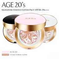 Age20's Signature Essence Cover Pact [White/ Pink/ Black] (13, 21, 23)