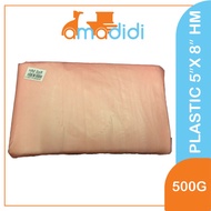 Amadidi 500g Plastic 5"X8" HM Plastic Bag Plastic Packaging Beg Plastik 塑料袋