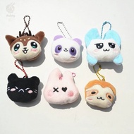 Mini Keychain Pendant Doll Head - BABYMONSTER RUKA AHYEON RORA