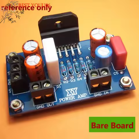 (YOUU06)DC+20-28V 68W LM3886 TF HIFI Power Amplifier Board PCB Parallel Bare Board