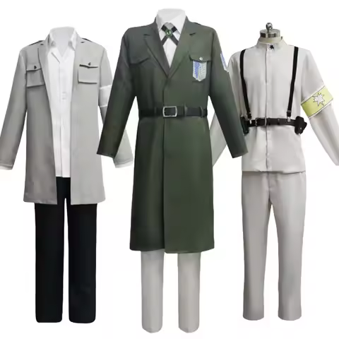 Anime Attack on Titan Final Season Set AOT Pieck Finger Mikasa Ailun Chief soldief Investigation Cor