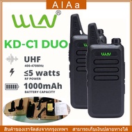 [จัดส่ง24ชม] วิทยุสื่อสาร สีดำ WLN KD-C1 400-480MHz ของสีดำวิทยุเคองส่งรับยุ สองทาวิทยุ ตต์ที่มีคุภพสูางฉียบขเล็กแบบาเครื่อส่ง สองทาวิทยุ ตต์ที่มีคุภพสูางฉียบขเล็กแบบาเครื่อส่งรับ อุปกรณ์วิทยุสื่อสารสองทางแบบมือถือ สูทดำ WalkieTalkie