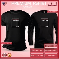 T-Shirt Cotton Tokyo Japan Jepun Shirt Lelaki Shirt perempuan Baju lelaki Baju perempuan lengan pendek lengan panjang