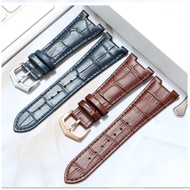 Genuine Leather Watch Strap  25mm*13mm for Patek Cowhide Watchbands Philippe Nautilus Series PP5711 