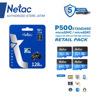 [Authorized Store] Netac MicroSD P500 Standard 8GB/16GB/32GB/64GB/128GB MicroSDHC MicroSDXC Card up 
