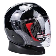 Helm KYT Kyoto Putih KW Murah Fullface Cewek Cowok Ukuran M-L-XL dengan Kaca NJS Visor Motorcycle