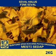 Thara Snacks Sival Halus Fine Sival Buntong Ipoh Kacang Putih Original - 2KG MURUKU