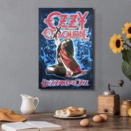 Ozzy Osbourne Band Art Poster Heavy Metal Band Rock Canvas Painting  Wall Art Picture Print Modern F