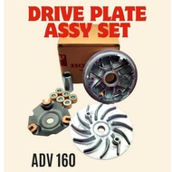 FRONT DRIVE PLATE ASSY SET ADV 160 ADV160 ( K1Z ) PULLEY DEPAN SET YTZ6V